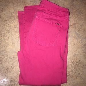 Ralph Lauren Pink Skinny Jeans size 10
